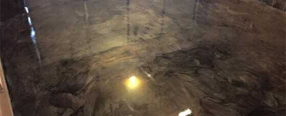 Metallic Epoxy Garage Floor Metallic Epoxy Garage Floor